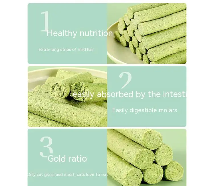 Cat Grass Teething Stick
