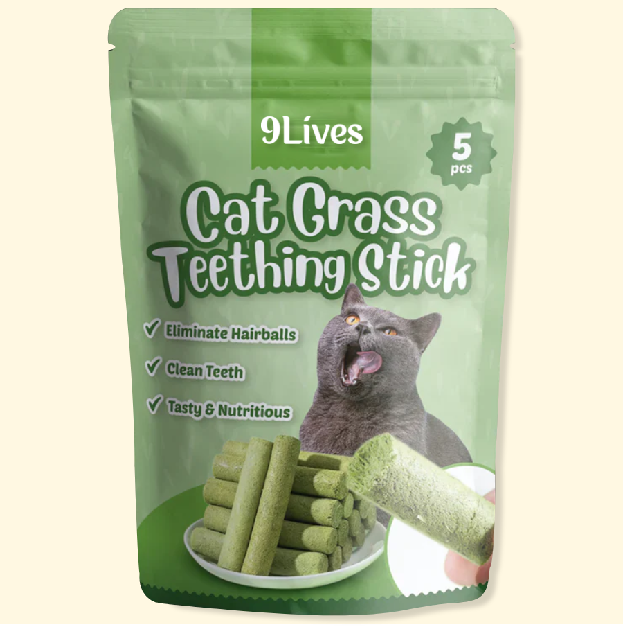 Cat Grass Teething Stick