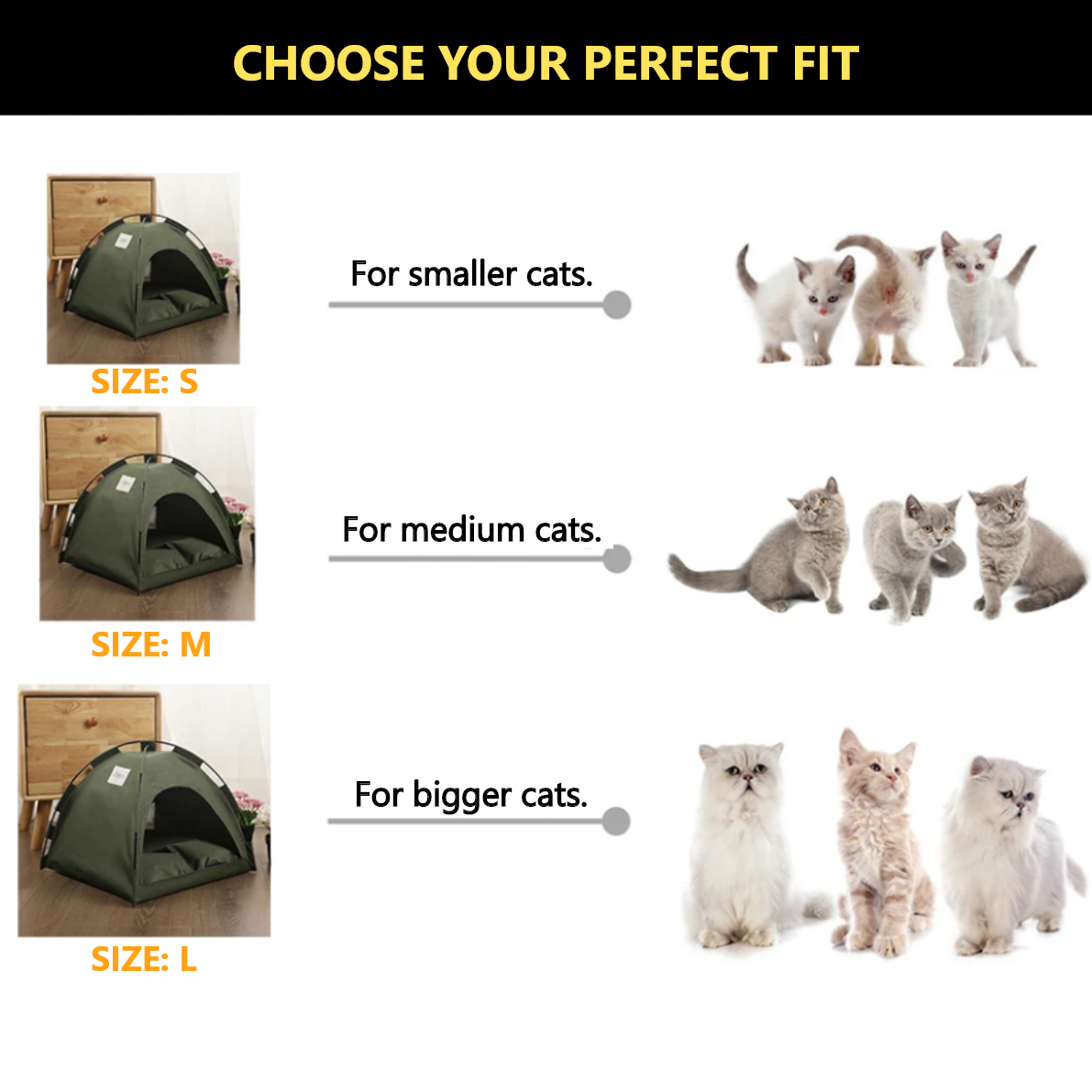 Cat Bed Tent