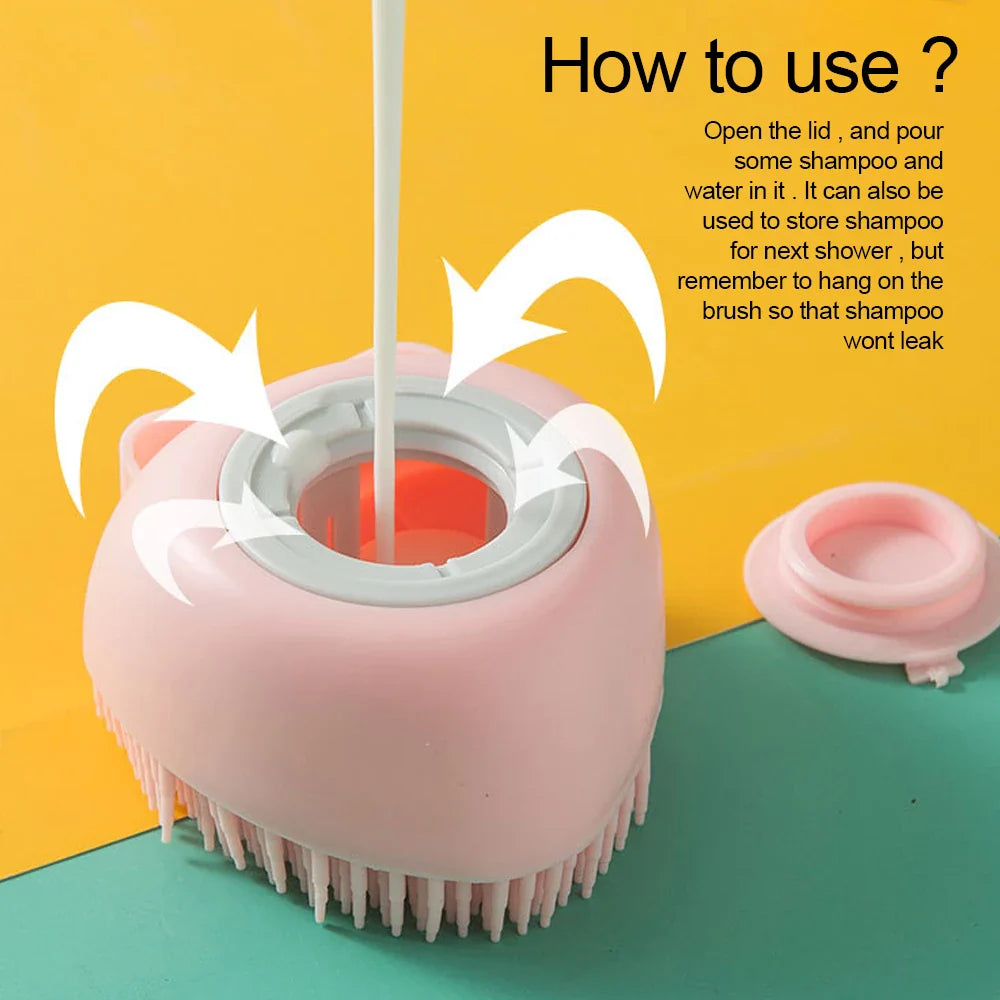 Soft Pet Bath Brush