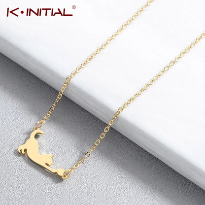 Cute Cat Pendant Necklace - 9Lives