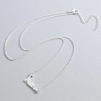 Cute Cat Pendant Necklace - 9Lives